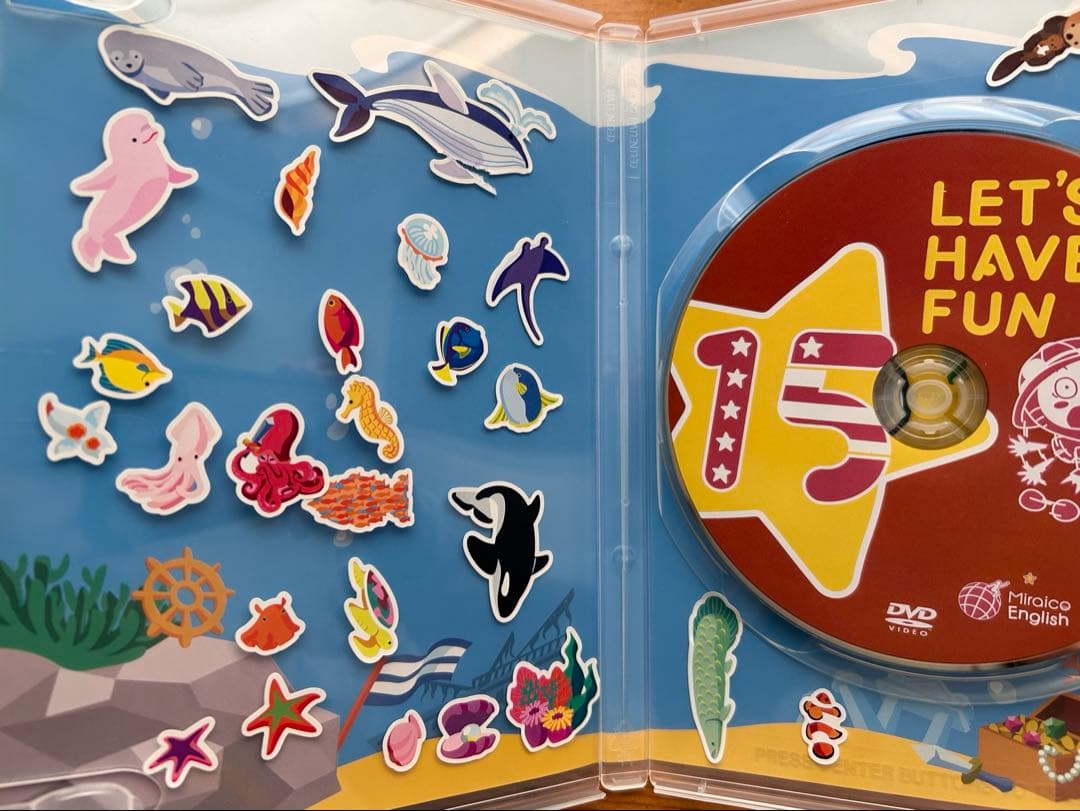 ミライグリッシュボックス　DVD &CD