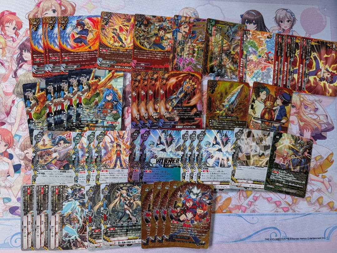 バディファイト　デッキ　引退品+デッキ強化パーツとおまけ