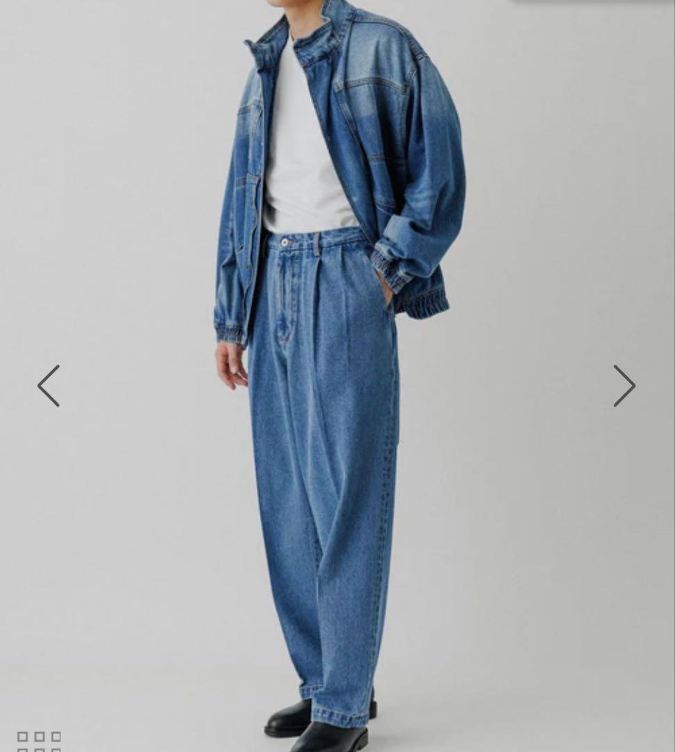 ADAM ET ROPE' ブリーチデニム ボマージャケット ❤️ ドラマ着用