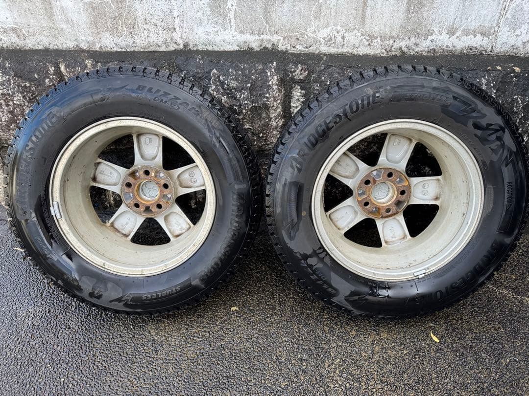 デリカ純正アルミ16インチ➕ブリヂストン ブリザック　スタッドレスタイヤ　セット
