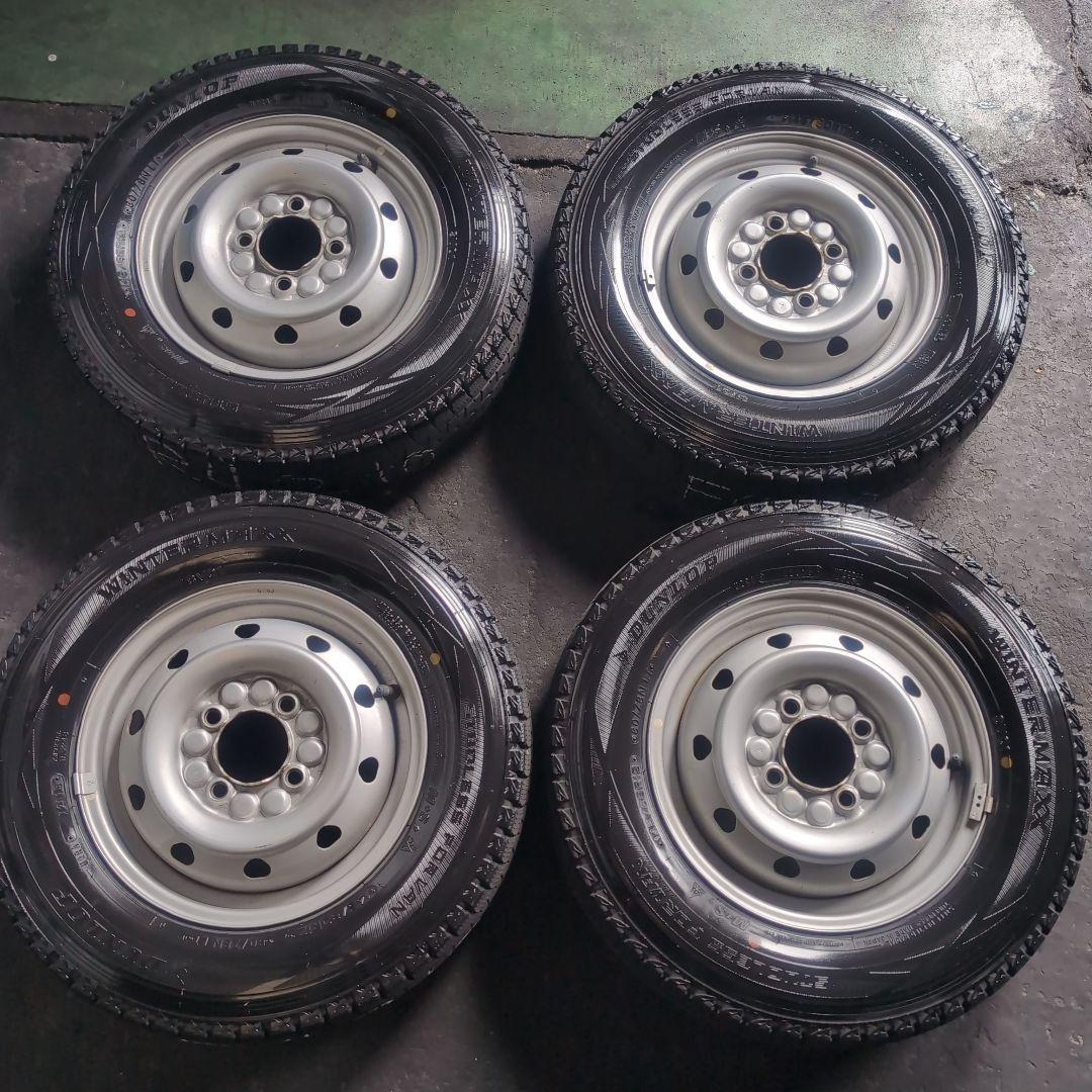 ハイゼット等スタッドレス4本セット 145/80R12 DUNLOP 2018