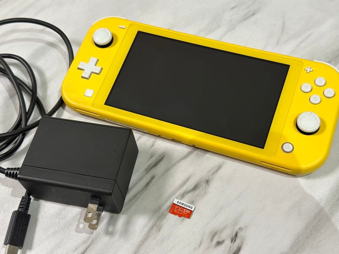 Switch Lite イエロー + microSD 128GB