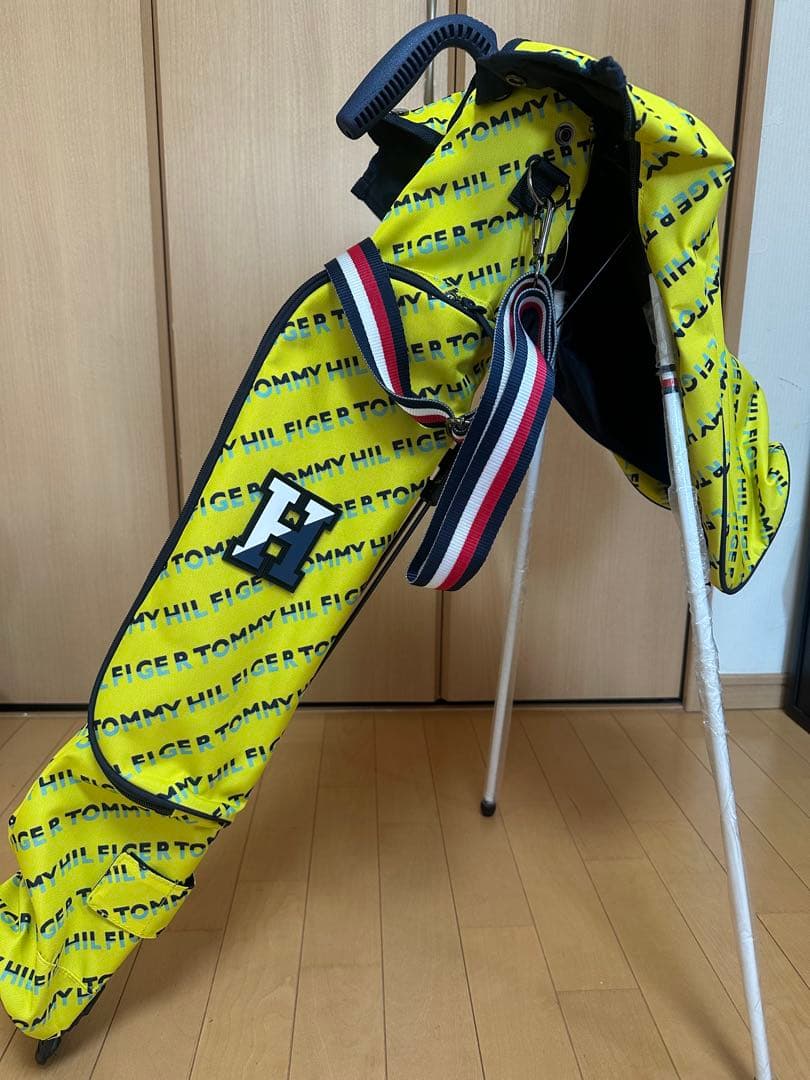 【新品未使用・極美品】トミーヒルフィガー ゴルフセルフスタンド クラブケース