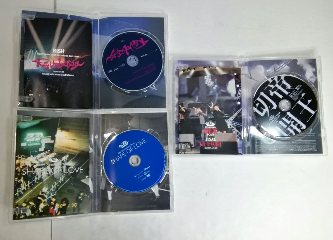 BiSH　REBOOTほか　DVD　Blu-rayセット06240329L06S