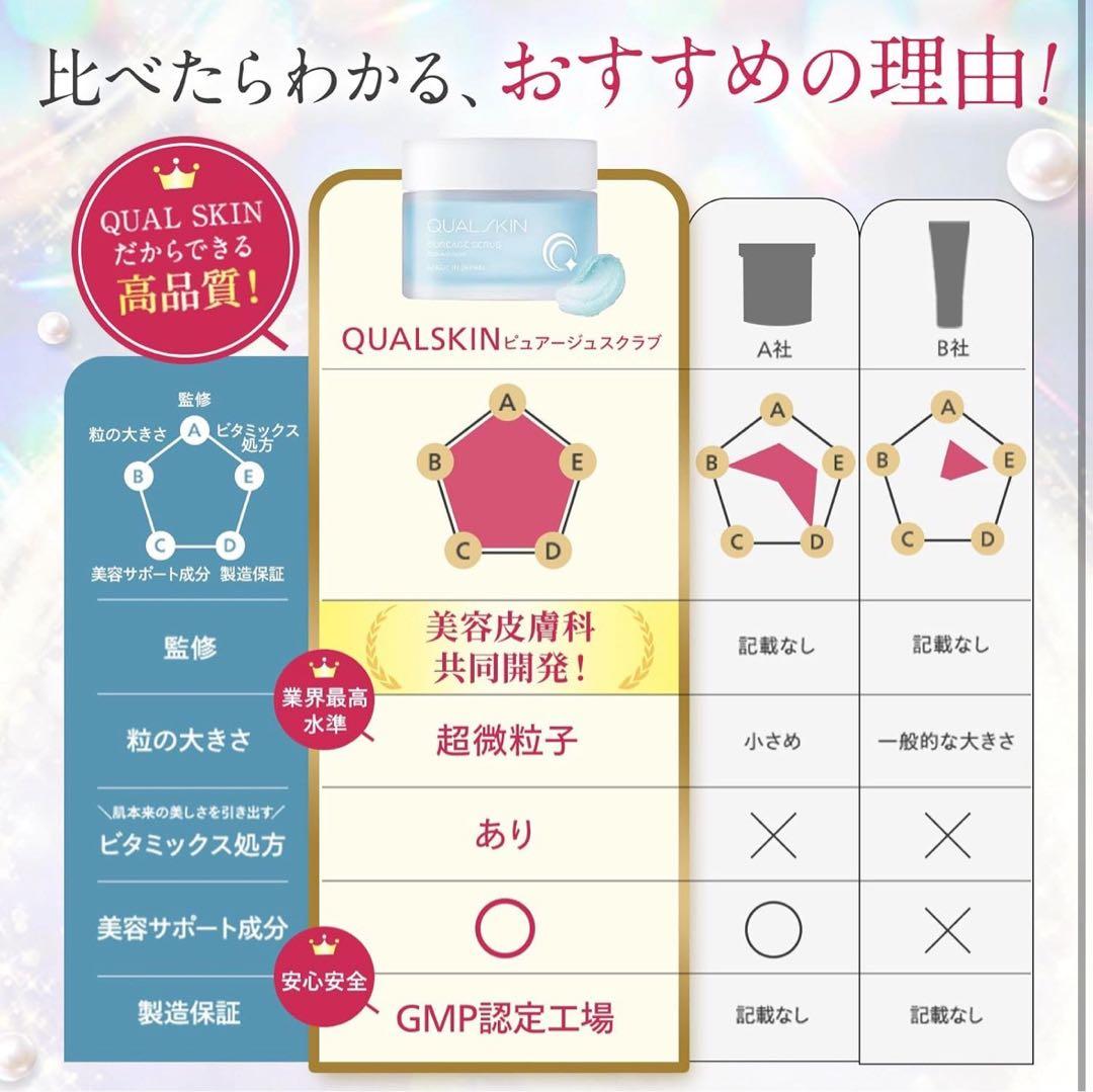 【新品未使用】ＱＵＡＬ ＳＫＩＮ スクラブ洗顔 12個セット