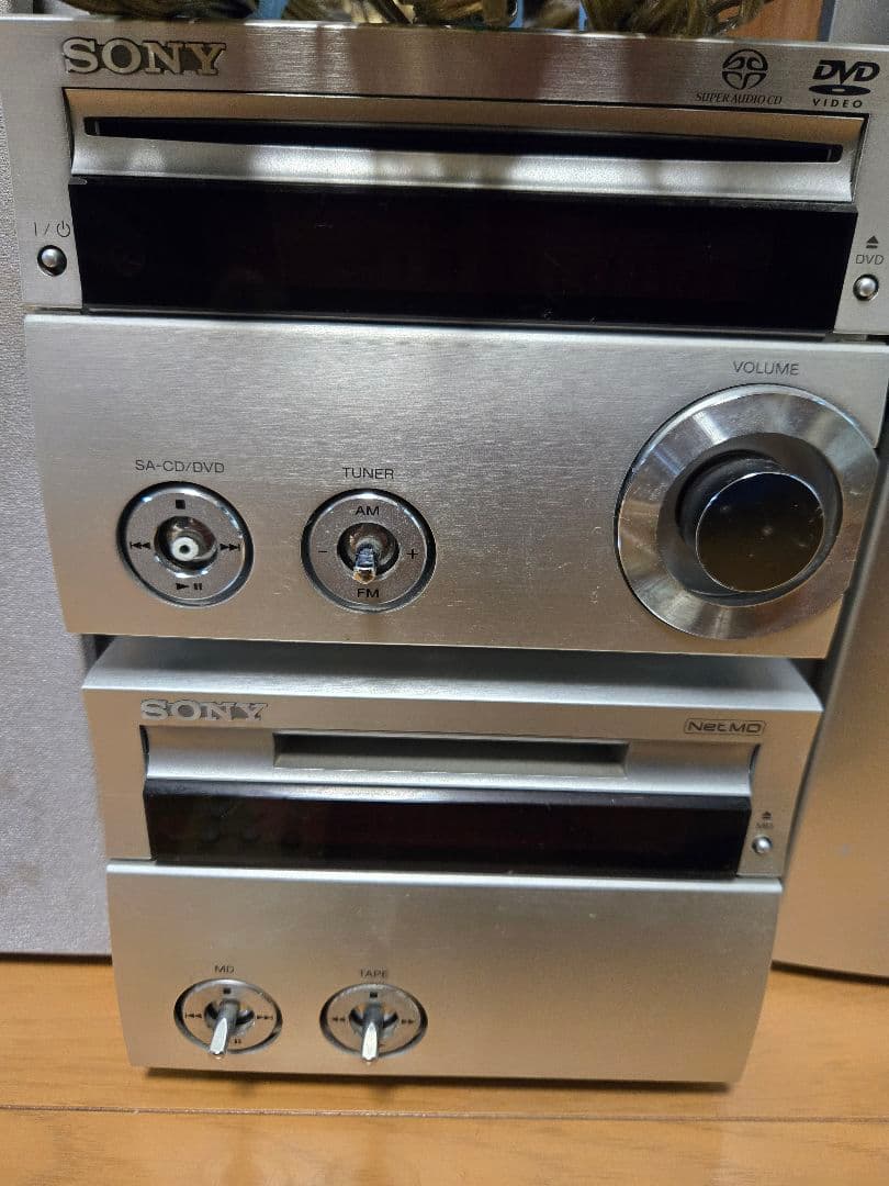 ①　SONY CMT-SE9 ジャンク品 ②もご購入ください。