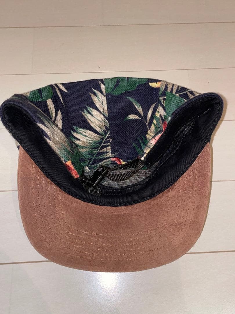 Supreme 2012SS Floral Suede Camp Capキャップ