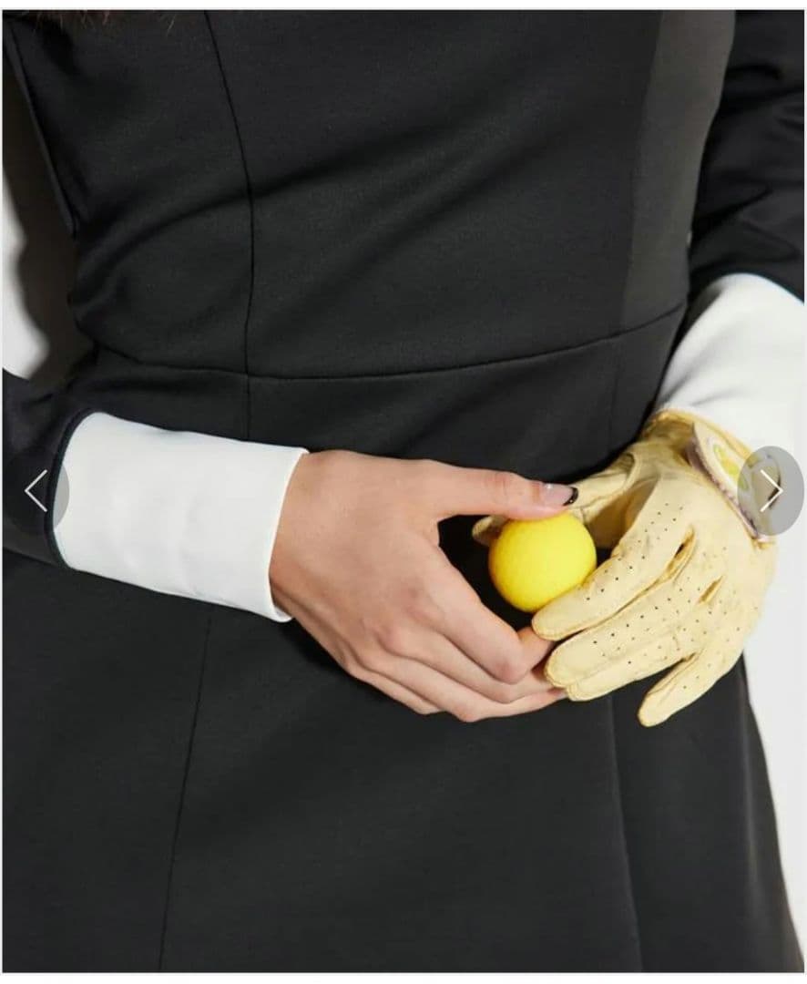 リエンダゴルフ♡パフスリーブ♡長袖/ワンピース♡S　ゴルフ/スポーツ