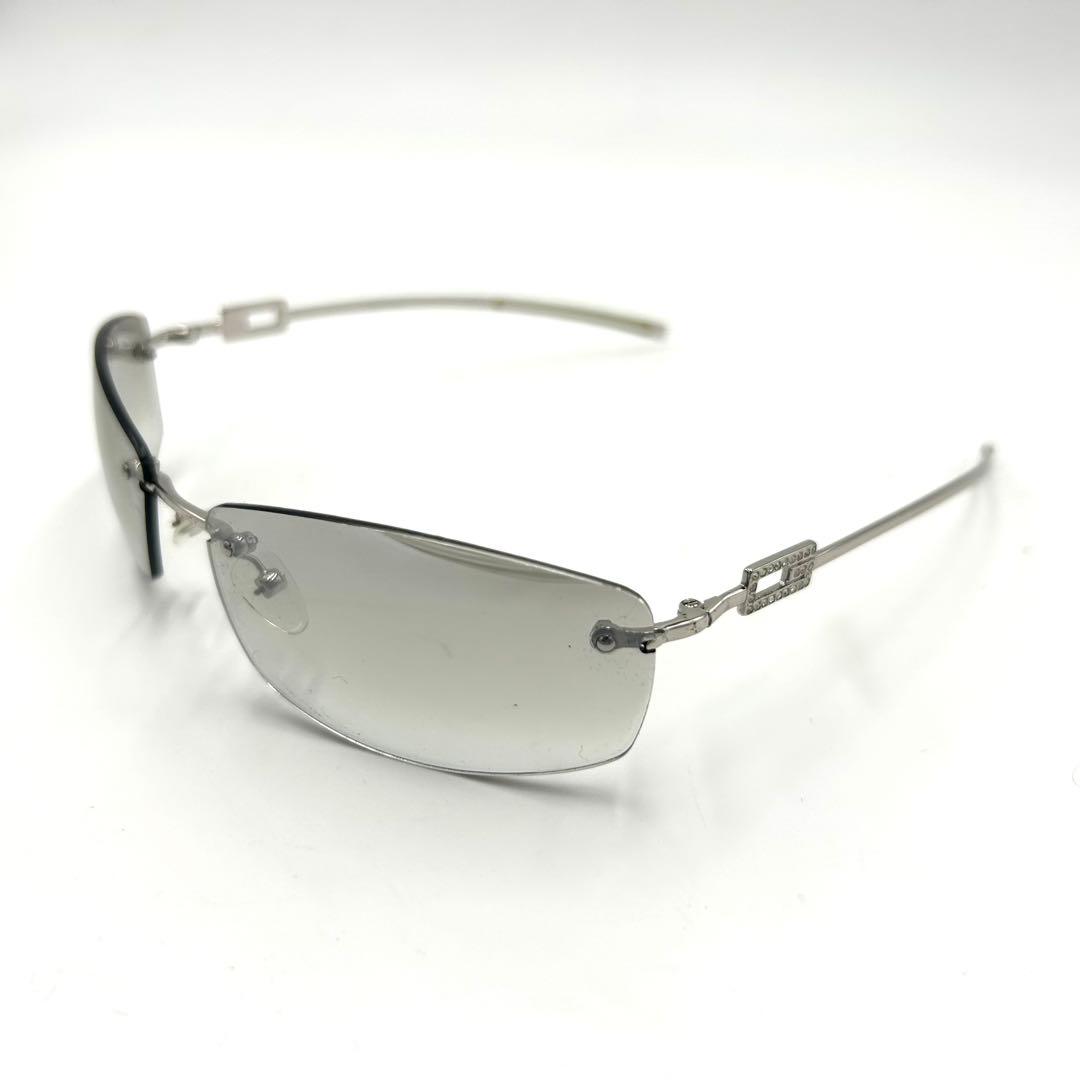 GUCCI グッチ サングラス GG1784 ラインストーン リムレス Gロゴ