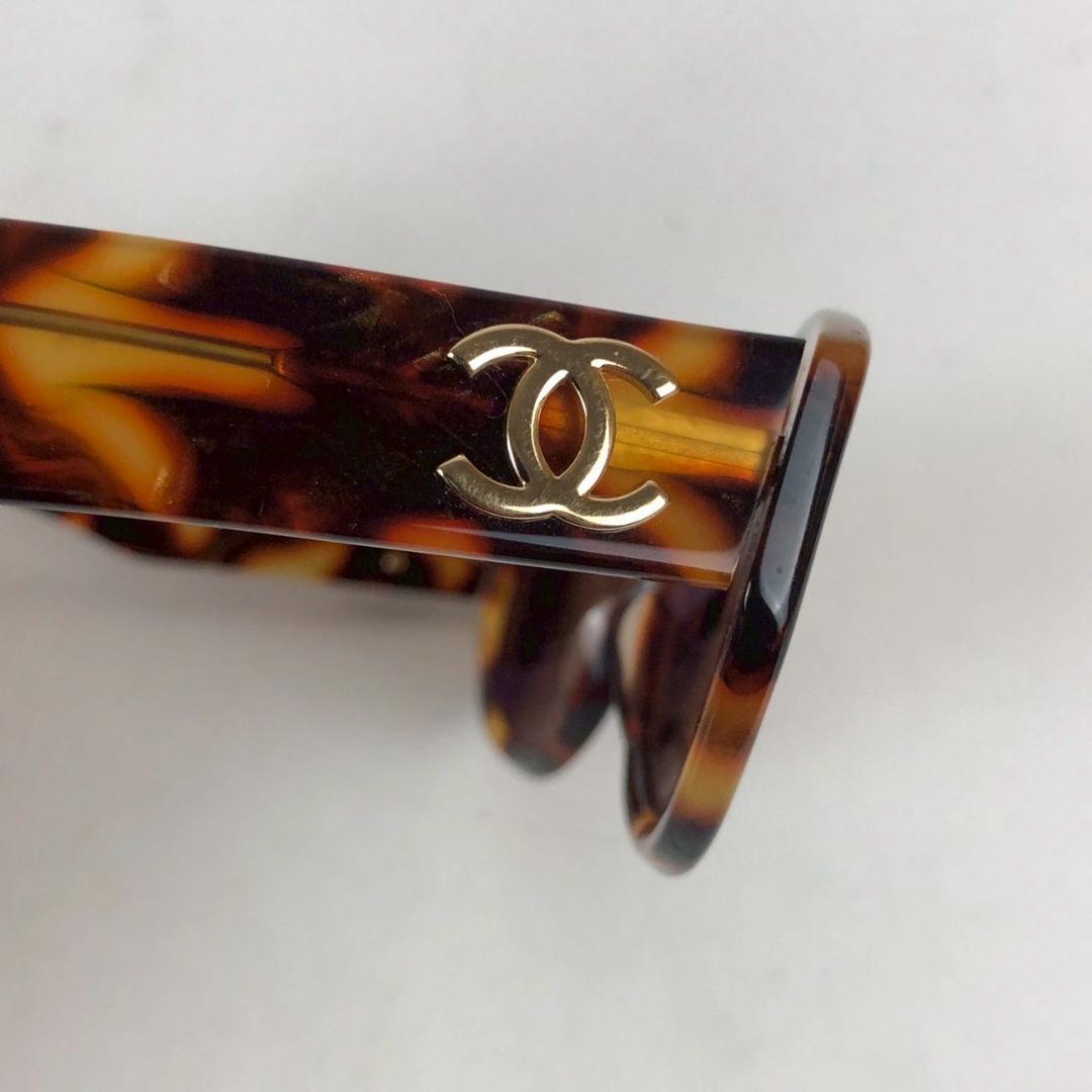 CHANEL シャネル ココマーク べっ甲 サングラス ブラック レディース