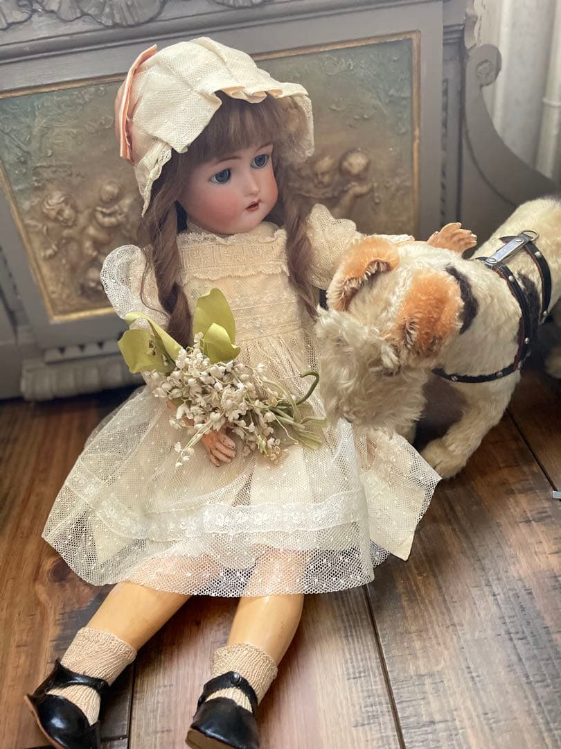 本日限定価格♡アンティークビスクドール ♡ローレライ♡ アンティークドールドレス