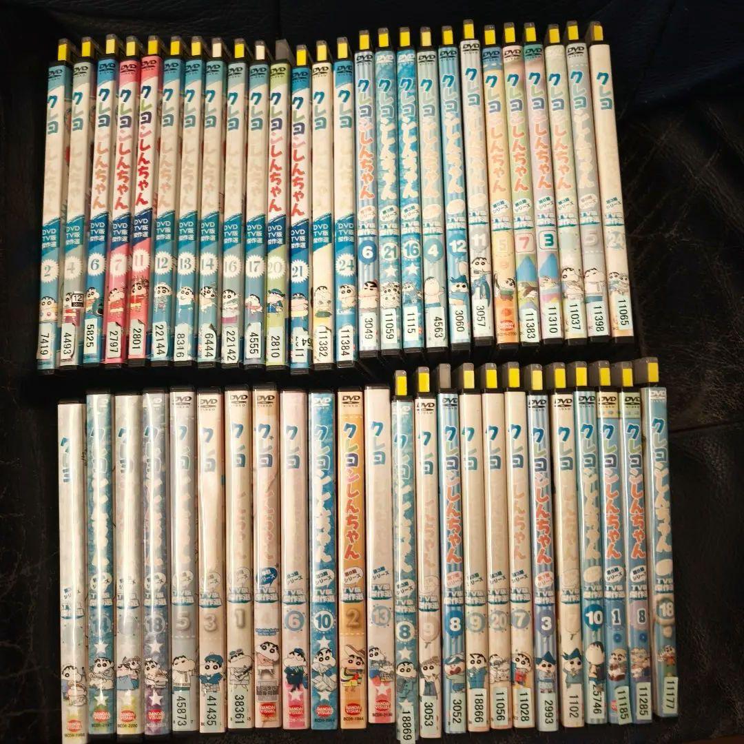 クレヨンしんちゃん　TV版傑作選　50本　まとめ売り　レンタル落ちDVD