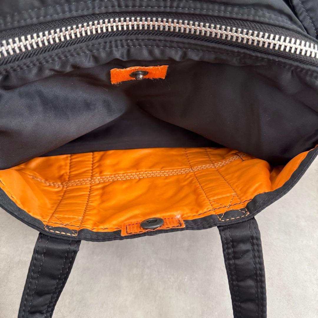 美品 廃盤 ポーター タンカー ミニボストン S ドラムバッグ ダッフル 黒