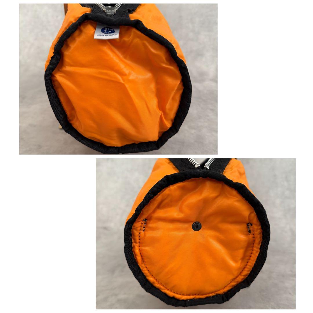 美品 廃盤 ポーター タンカー ミニボストン S ドラムバッグ ダッフル 黒