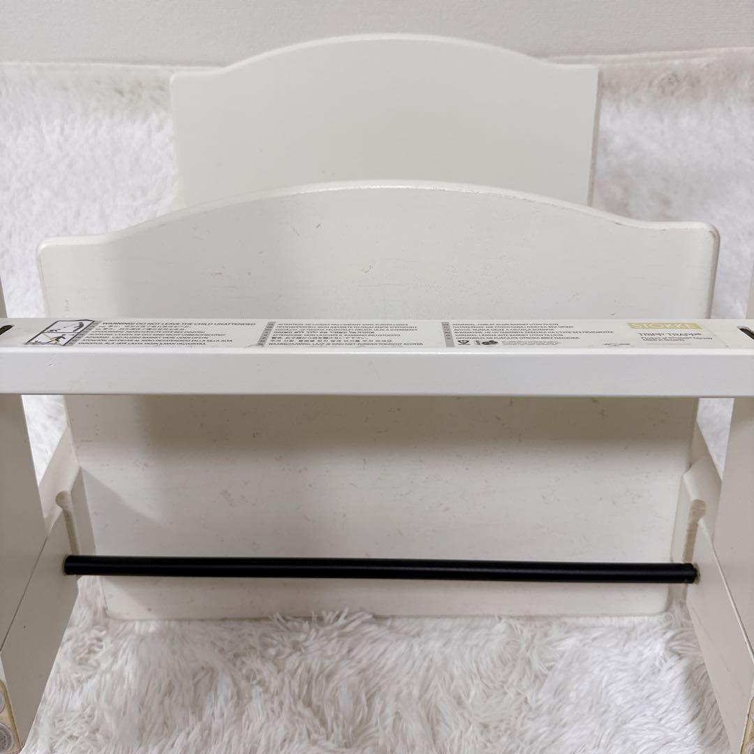 大人気✨️STOKKE ストッケ トリップトラップ シリアル4 ホワイト 白