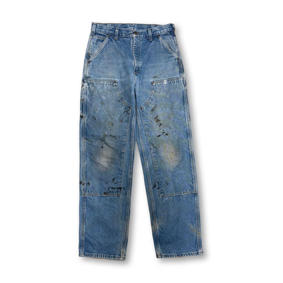 G*n様 USA製 90s Carhartt ダブルニーペインターパンツ ペンキ