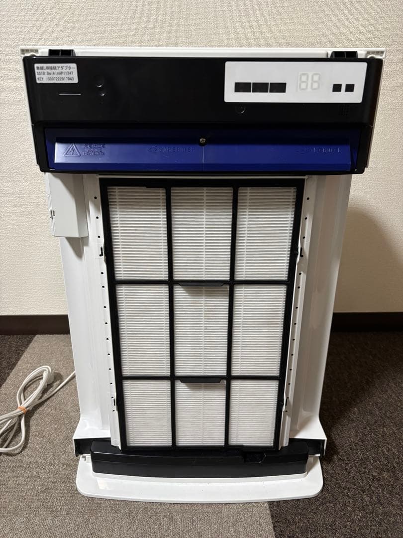 DAIKIN ダイキン 加湿ストリーマ空気清浄機ACK70W 2019年製