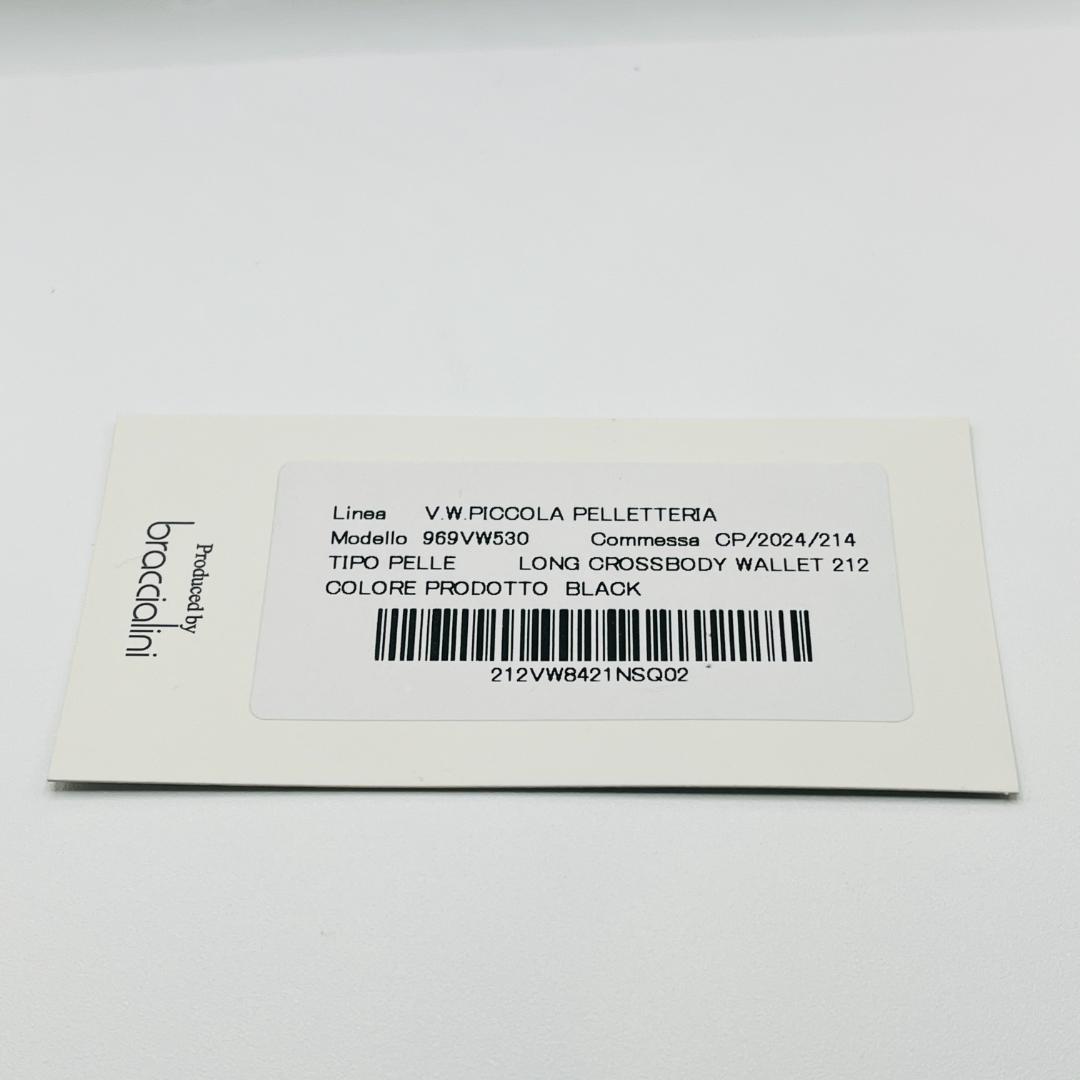 未使用 Vivienne Westwood 長折財布 黒 シンプル チェーン