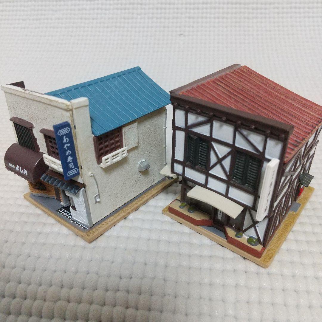 建物16軒 Nゲージ〈商店/住宅/劇場/バー/カフェ/牧場/他〉昭和の街並み