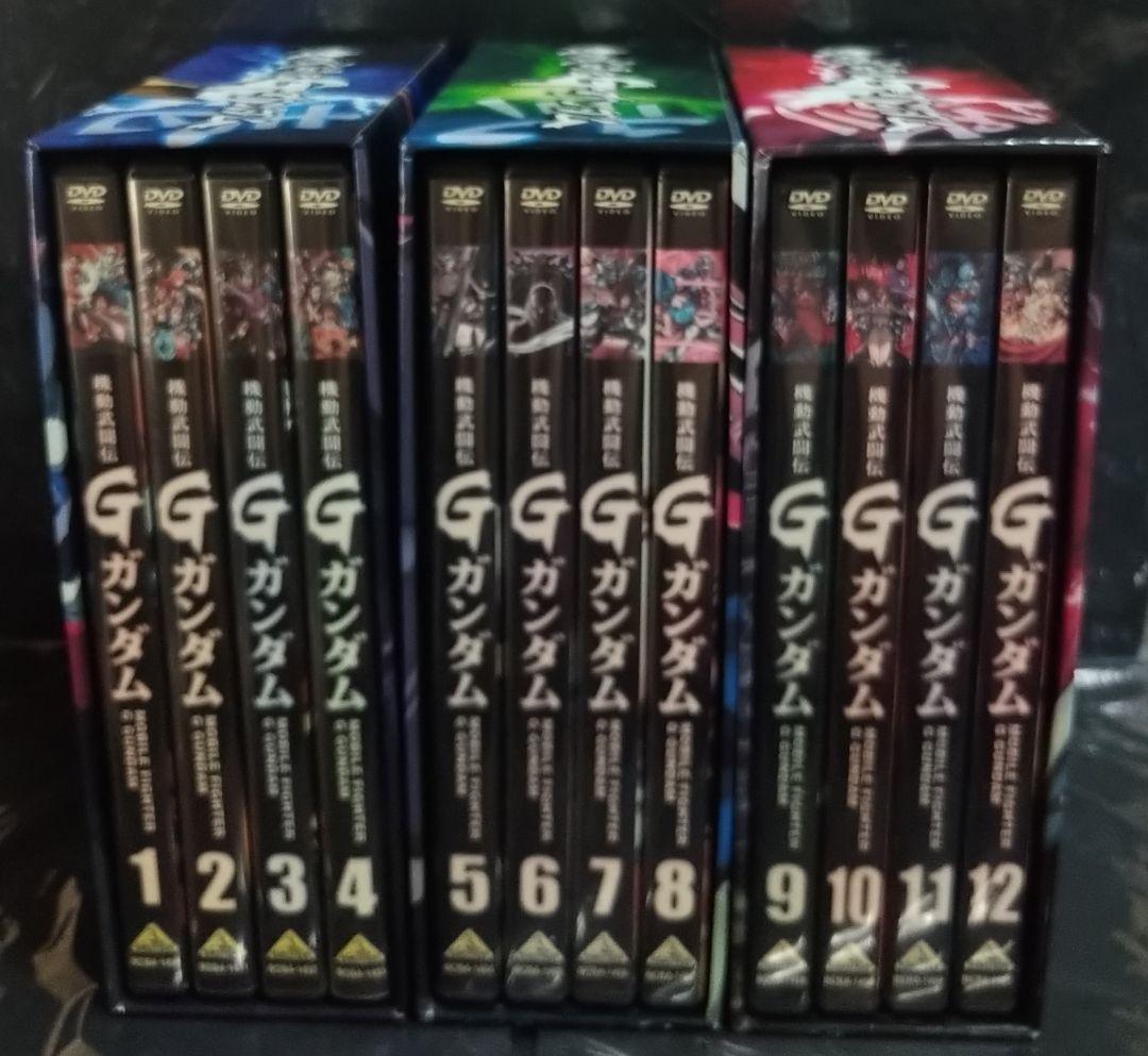 大*将様 【機動武闘伝Gガンダム】メモリアルBOX初回版DVD 壱/弐/参　全4