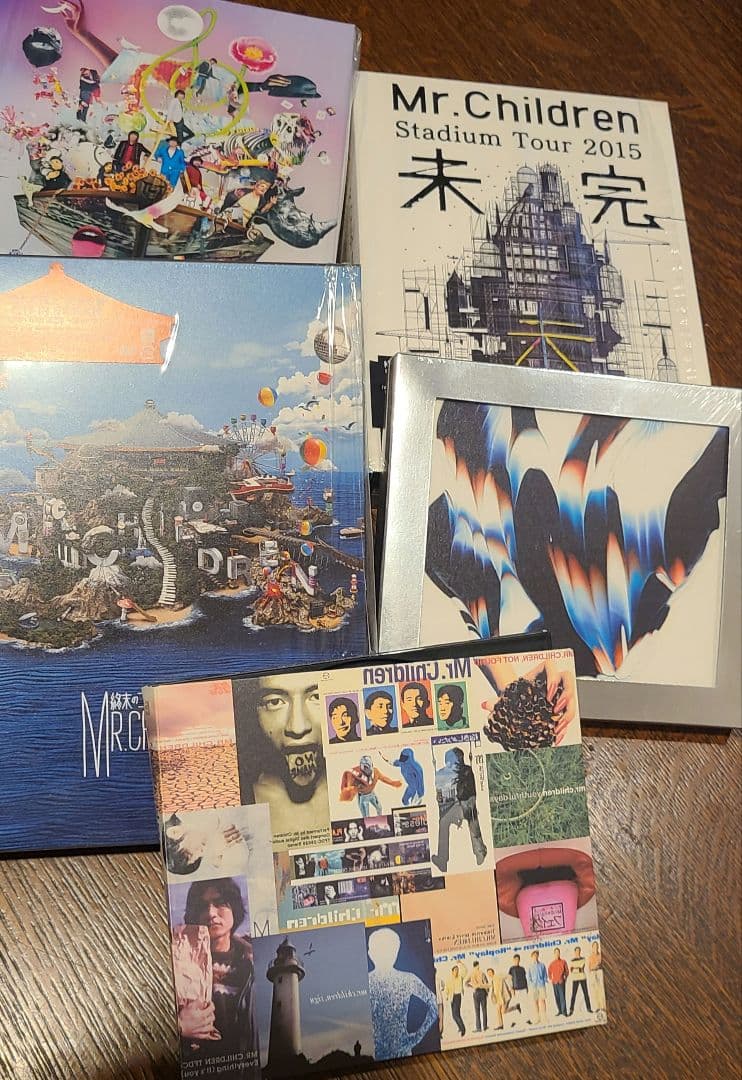 Mr.Children 2015 未完他　DVD 3セットCD２枚