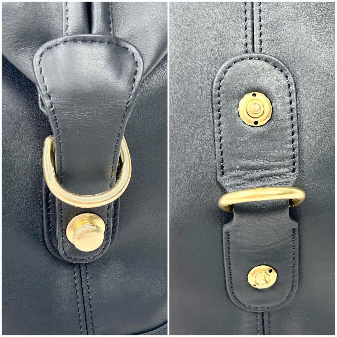 バッグ Coach Vintage Boston Bag 2Way Black