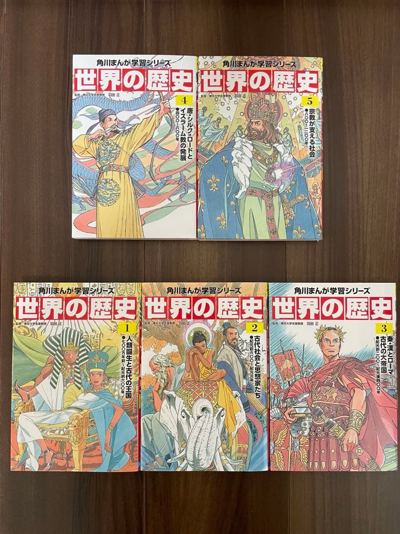 まっちゃ様　世界の歴史 日本の歴史セット