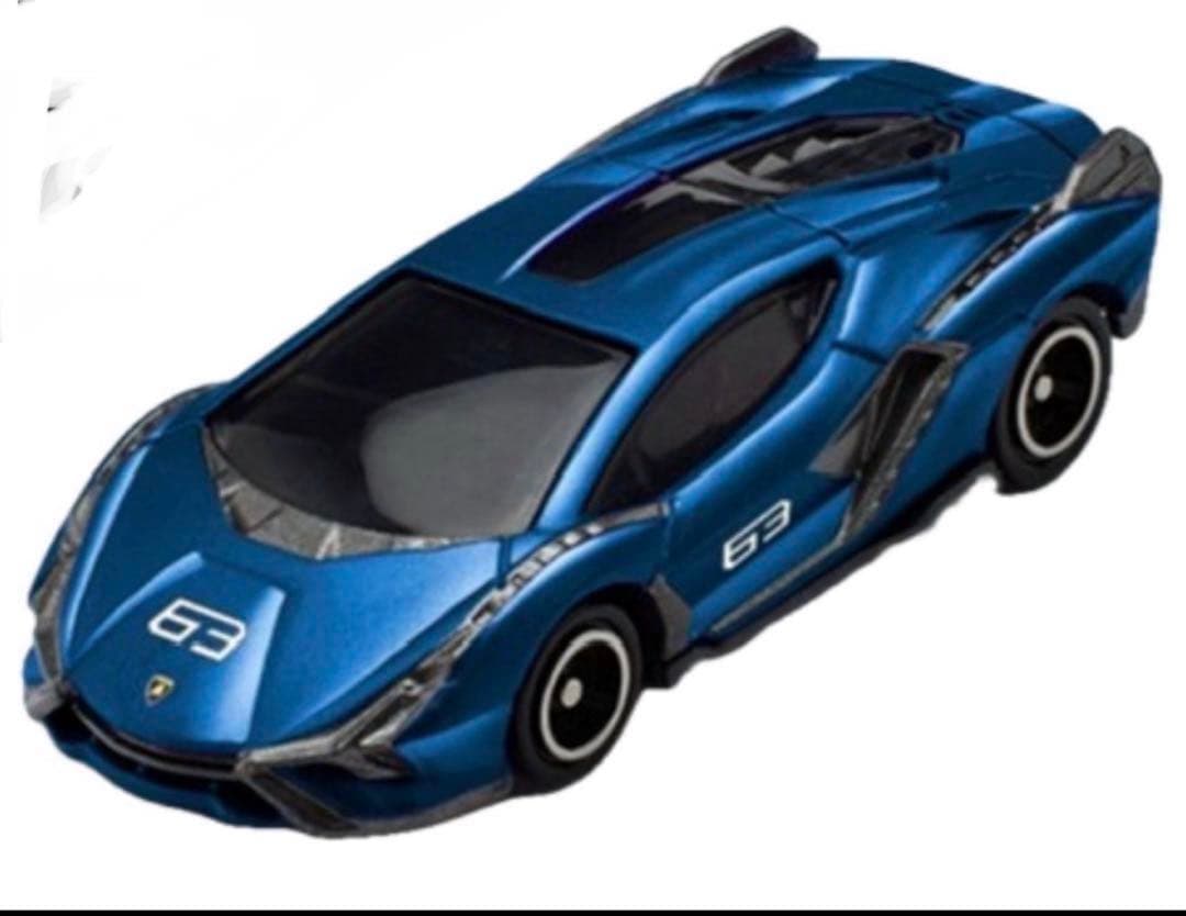 トミカ　アジア限定　55 ランボルギーニ　シアン　FKP37