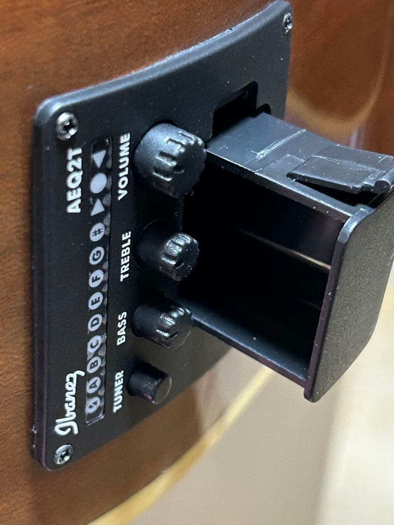 アイバニーズ・エレクトリックアコースティックギター(マホガニーボディー)