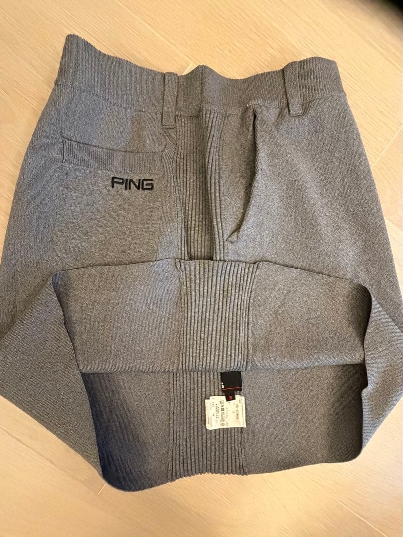 PING レディース ゴルフウェア セットアップ グレー