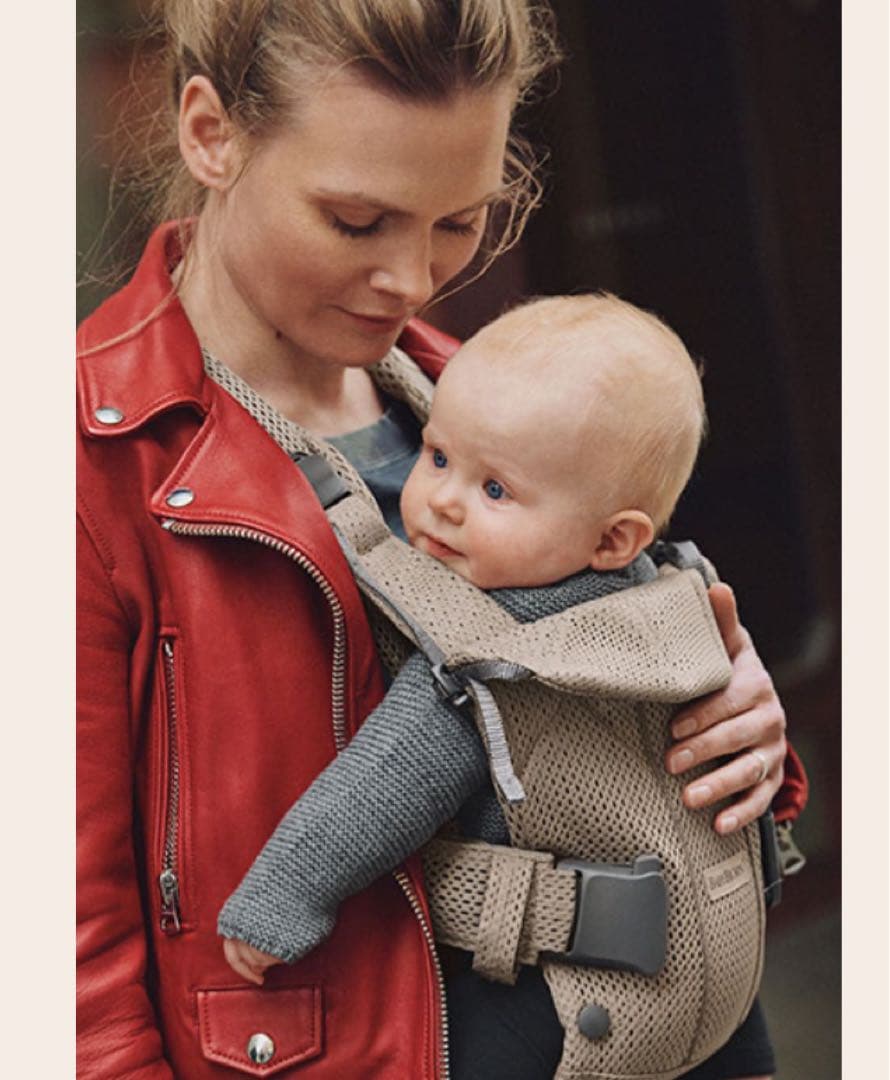 BABYBJÖRN メッシュ抱っこ紐 ベージュ 【新品未使用】