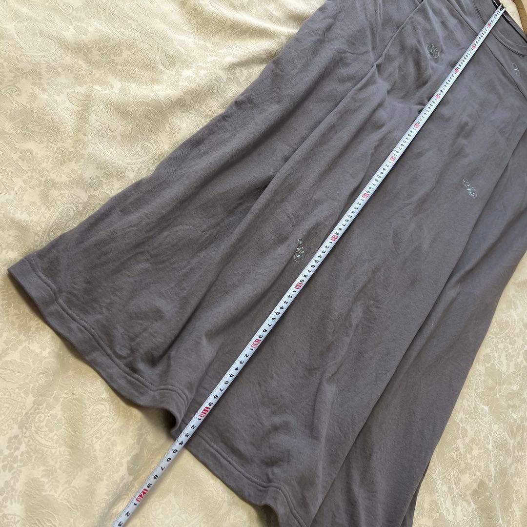 mina perhonen choucho 刺繍 カットソーロングワンピース