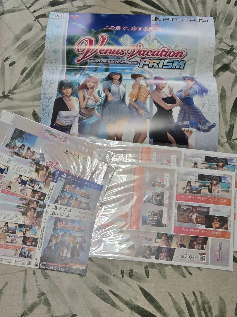 venus vacation PRISM 非売品販促用4点セット