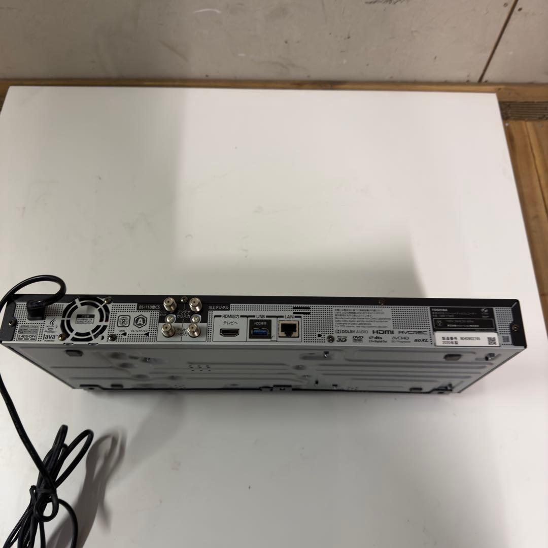 【1065】TOSHIBA REGZA DBR-T1009 2020年