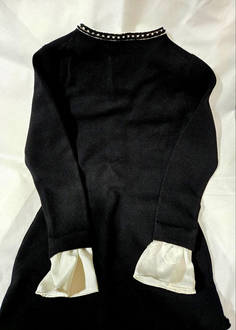 Her lip to Isaline Long Knit Dress 新品 M