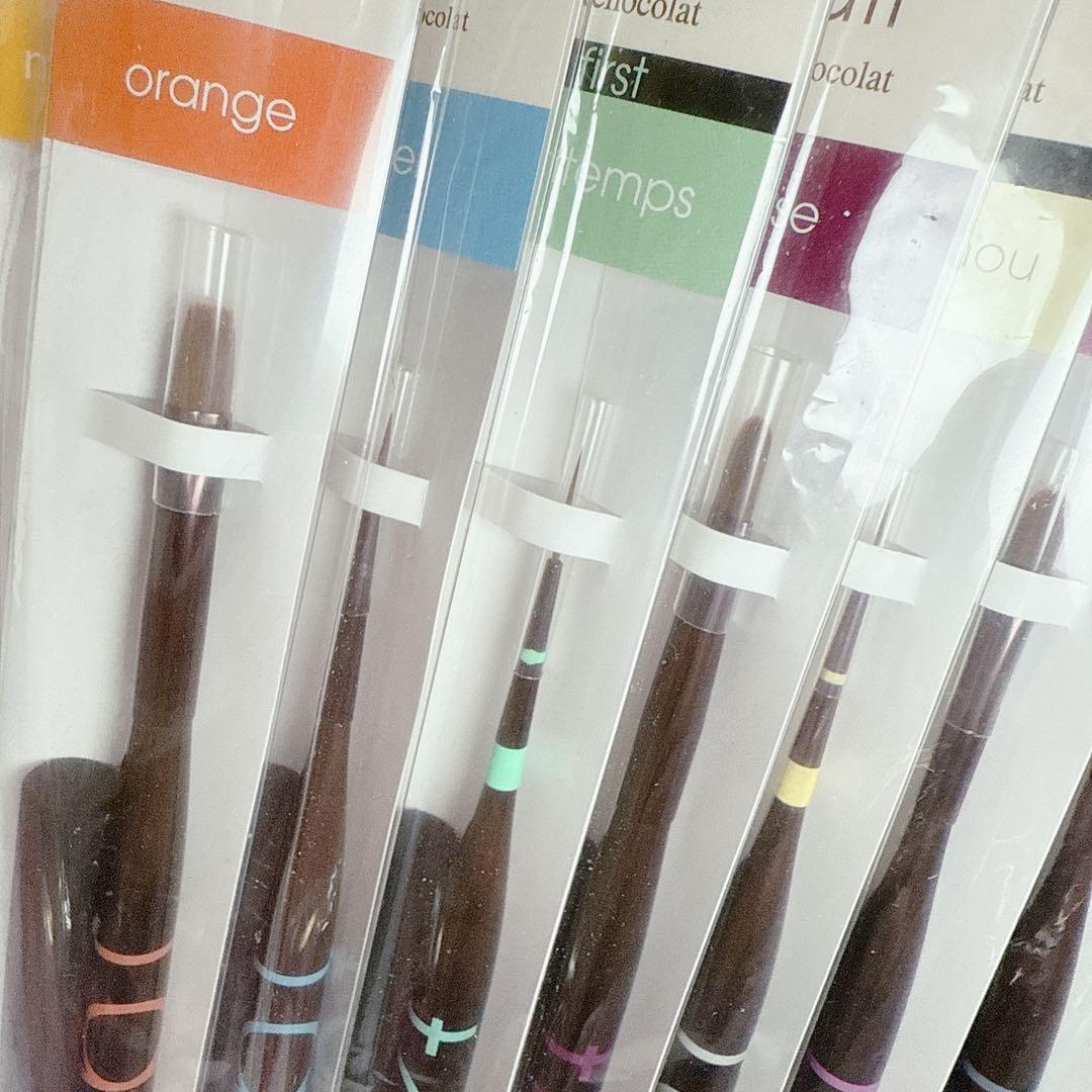 Tati 筆　アートショコラ　ネイルブラシ　9本セット