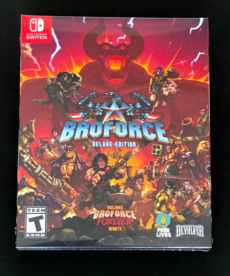 Broforce 限定版 北米版 新品未開付 ブロフォース