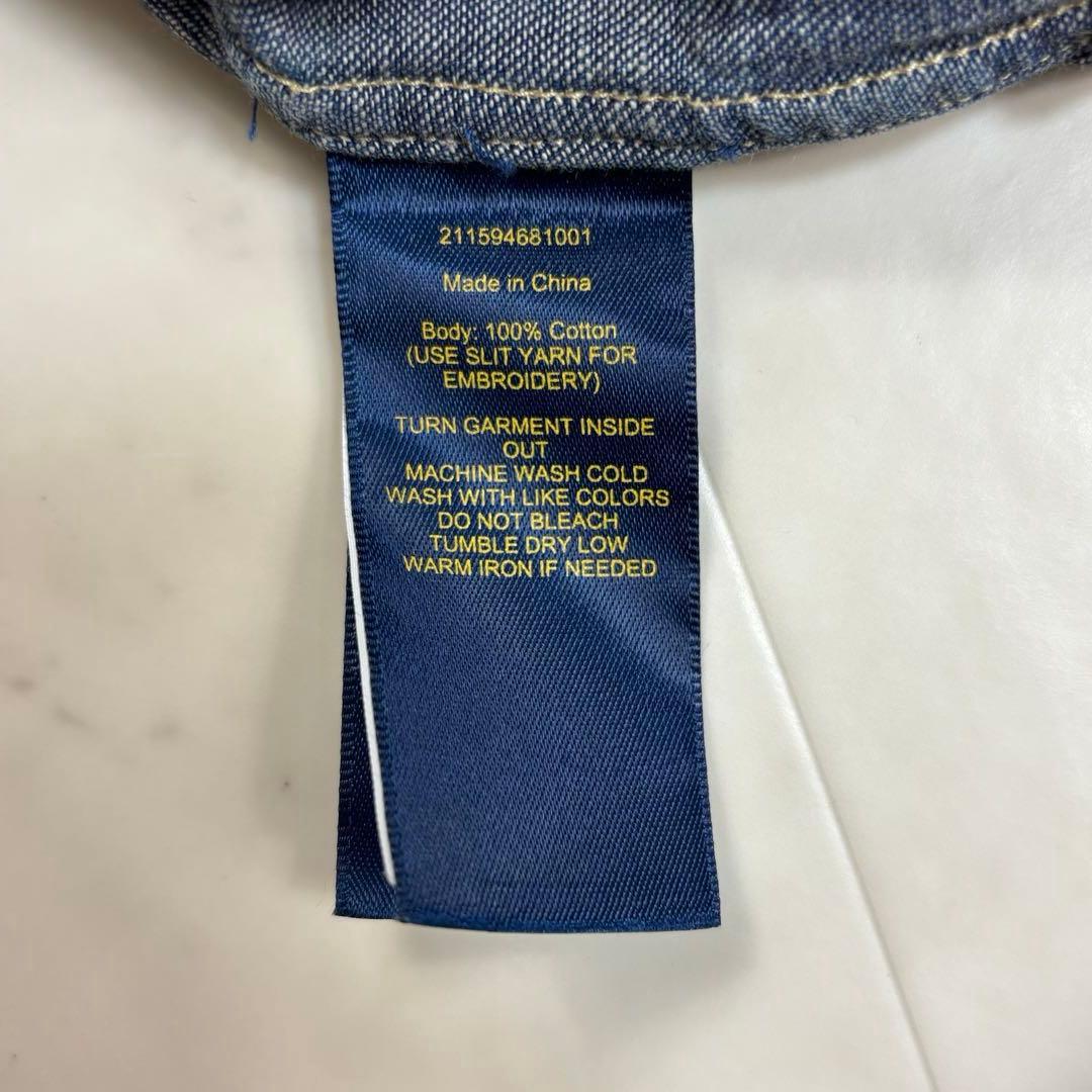 RALPH LAUREN★デニムシャツ ボタンダウン ロゴ刺繍