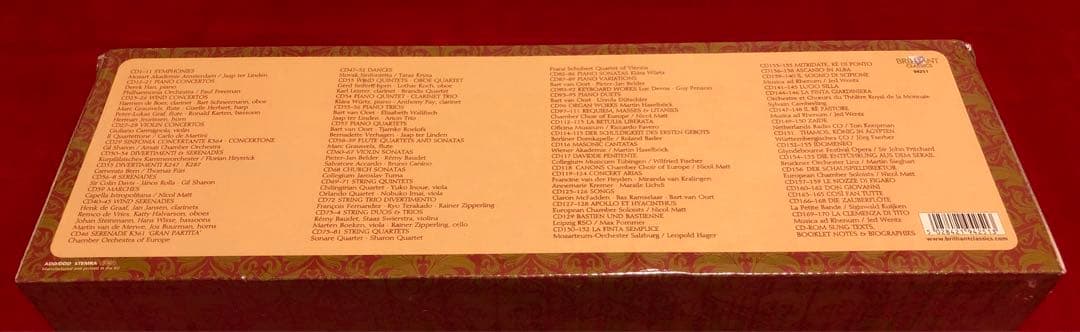 クラシック MOZART COMPLETE EDITION