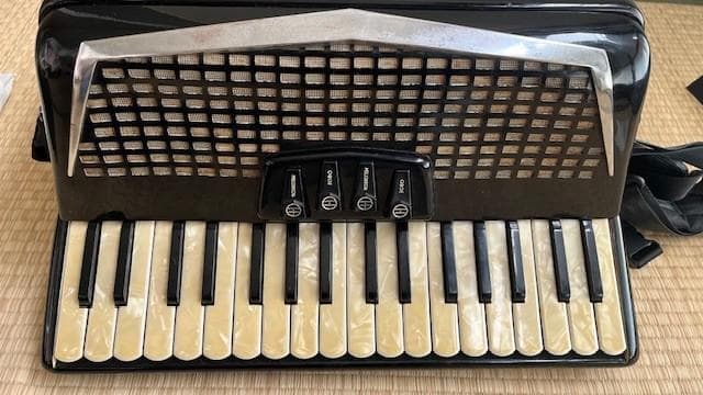 動作品:EXCELSIORエキセルシャー 302 イタリア製 34鍵120ベース