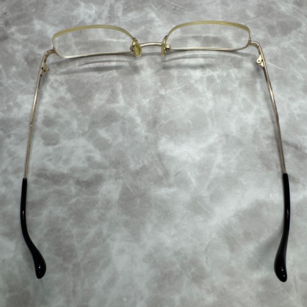 希少品 regency リージェンシー 度付き眼鏡 ハーフリムメガネ RG809