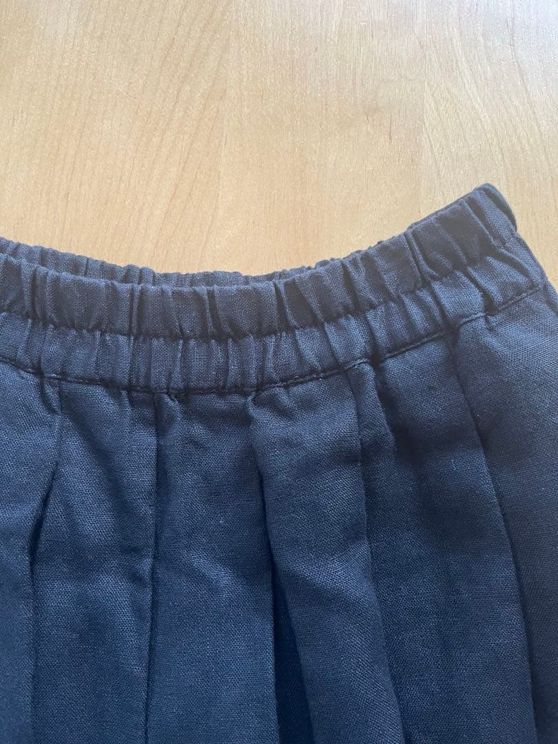 foglinenwork キナル 金子敦子さんコラボ ごきげんパンツ ブラック