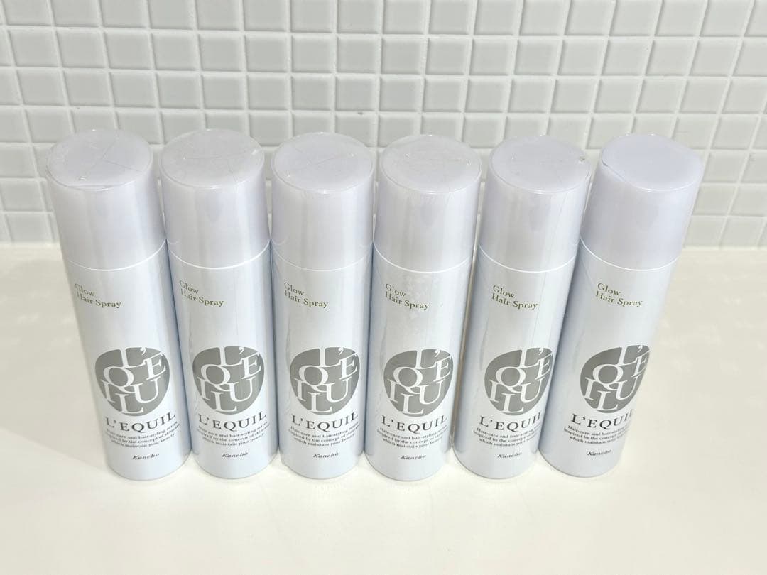 【新品未使用・1,600円/本】カネボウ リクイール グローヘアスプレー