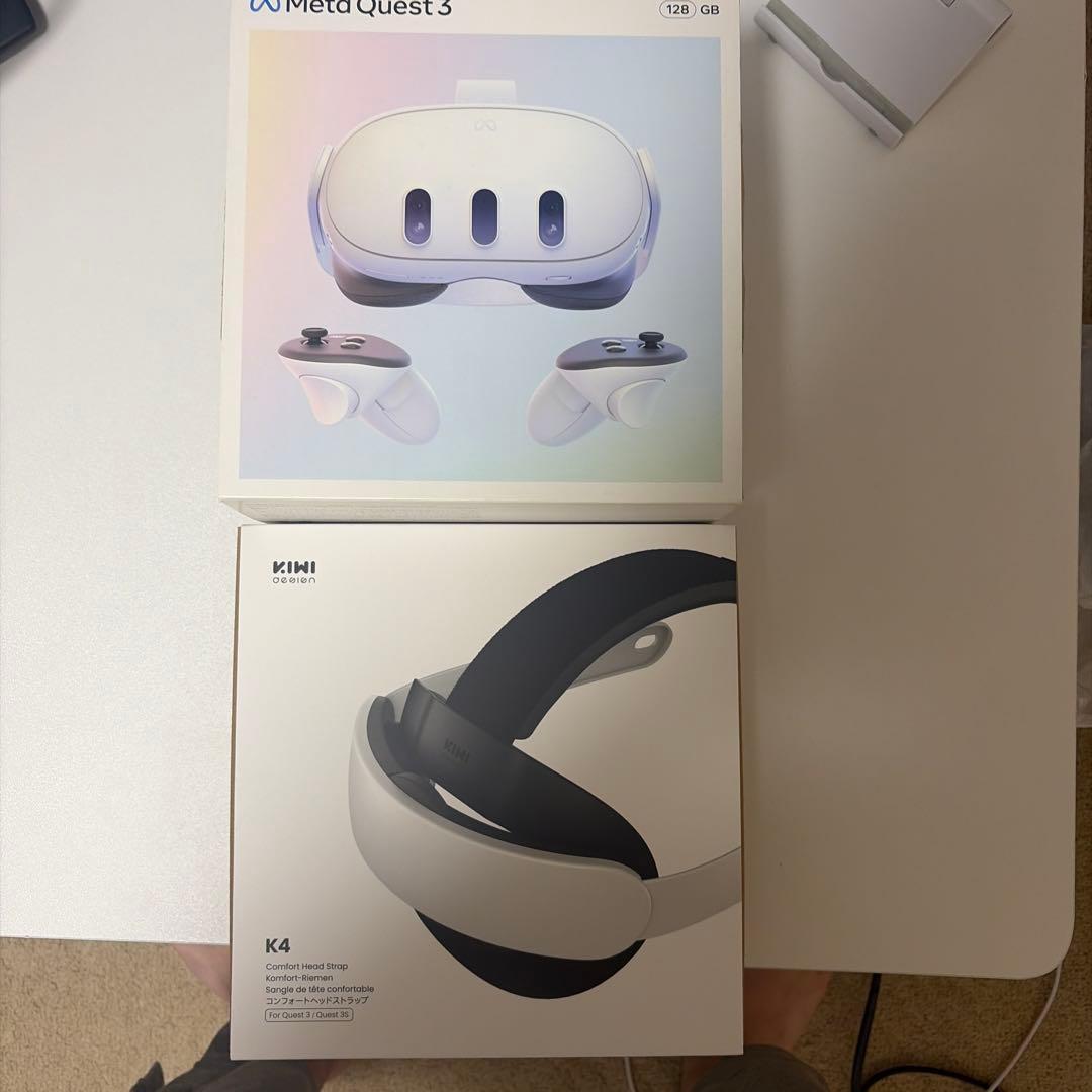 メタクエスト3 128GBストラップ付き