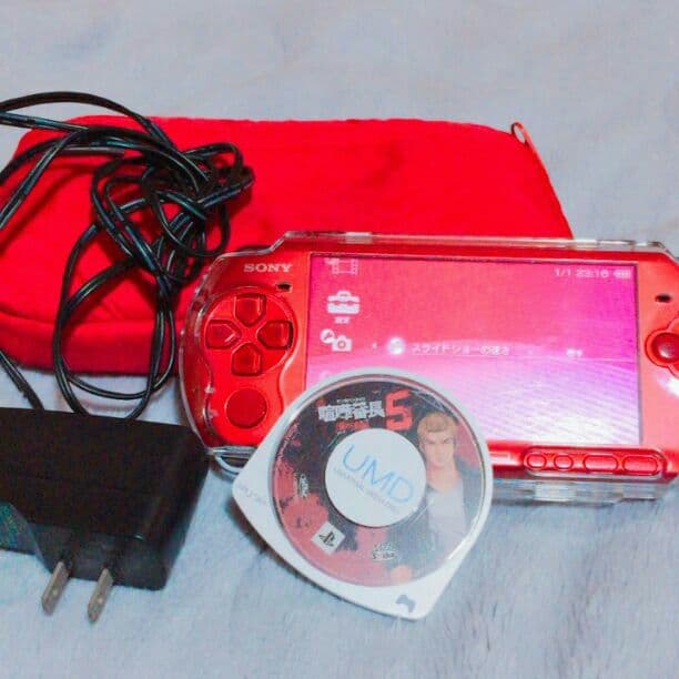 PSP 充電器＋喧嘩番長＋ケース付き