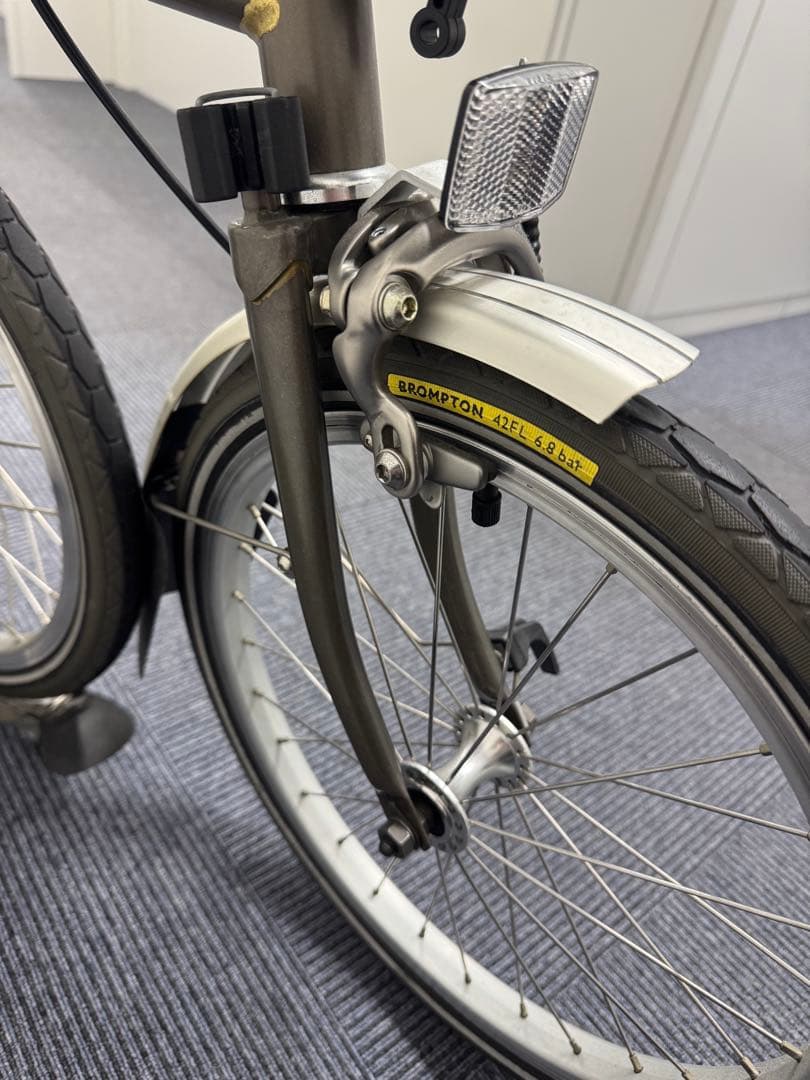 BROMPTON M3L RAW 中古美品 2009モデル 折りたたみ 自転車