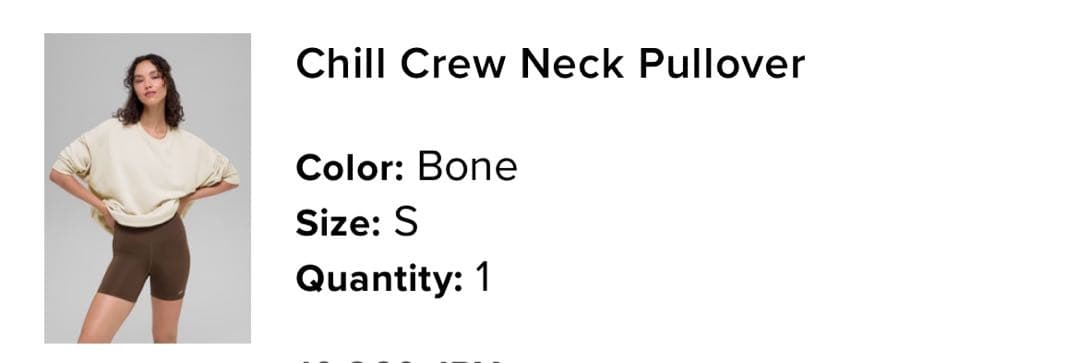 【新品】Chill Crew Neck Pullover