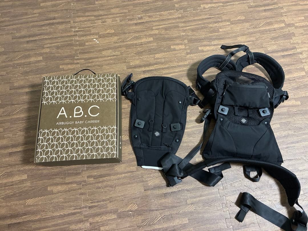 〈美品♪〉エアバギーベビーキャリア　抱っこひも　ベーシックプラス