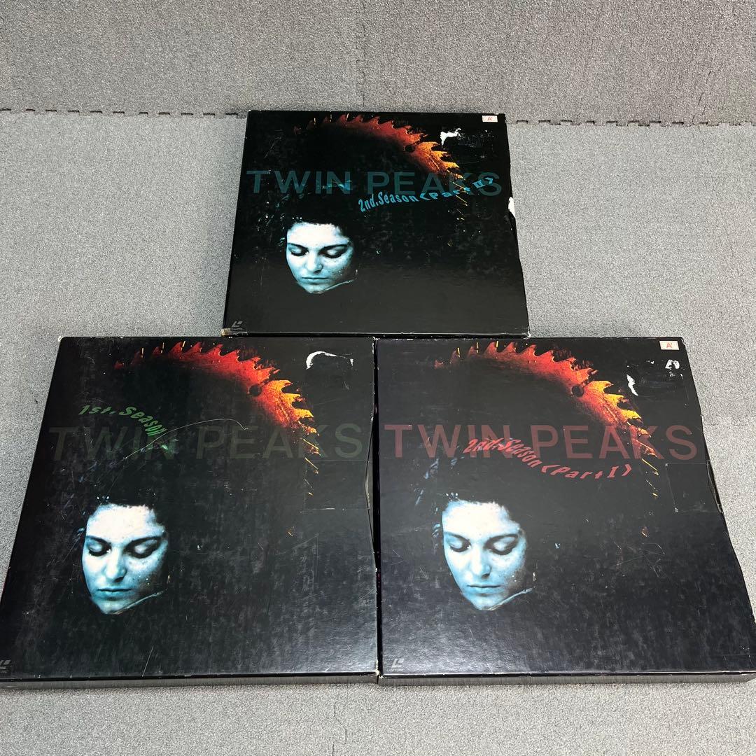 LD TWIN PEAKS 国内版 全話セット＋ガイド1st＆2ndフルコンプ品