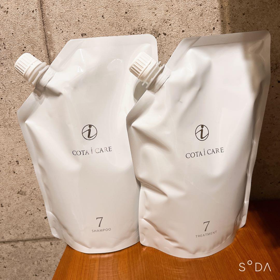 COTA コタアイケア シャンプー7トリートメント7 750ml♪